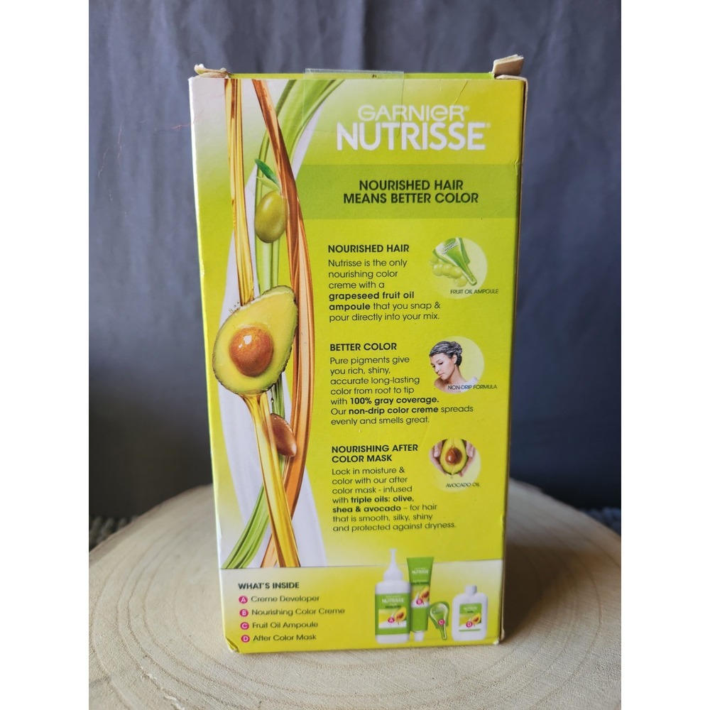 Garnier‎ Permanent Nourishing Color Creme 80 Medium Natural Blonde 1 Pack - Picture 4 of 7